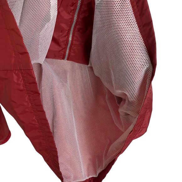 University of Alabama Crimson Tide Windbreaker Jacket XL Full Zip Nylon Mesh Lin - Picture 3 of 9